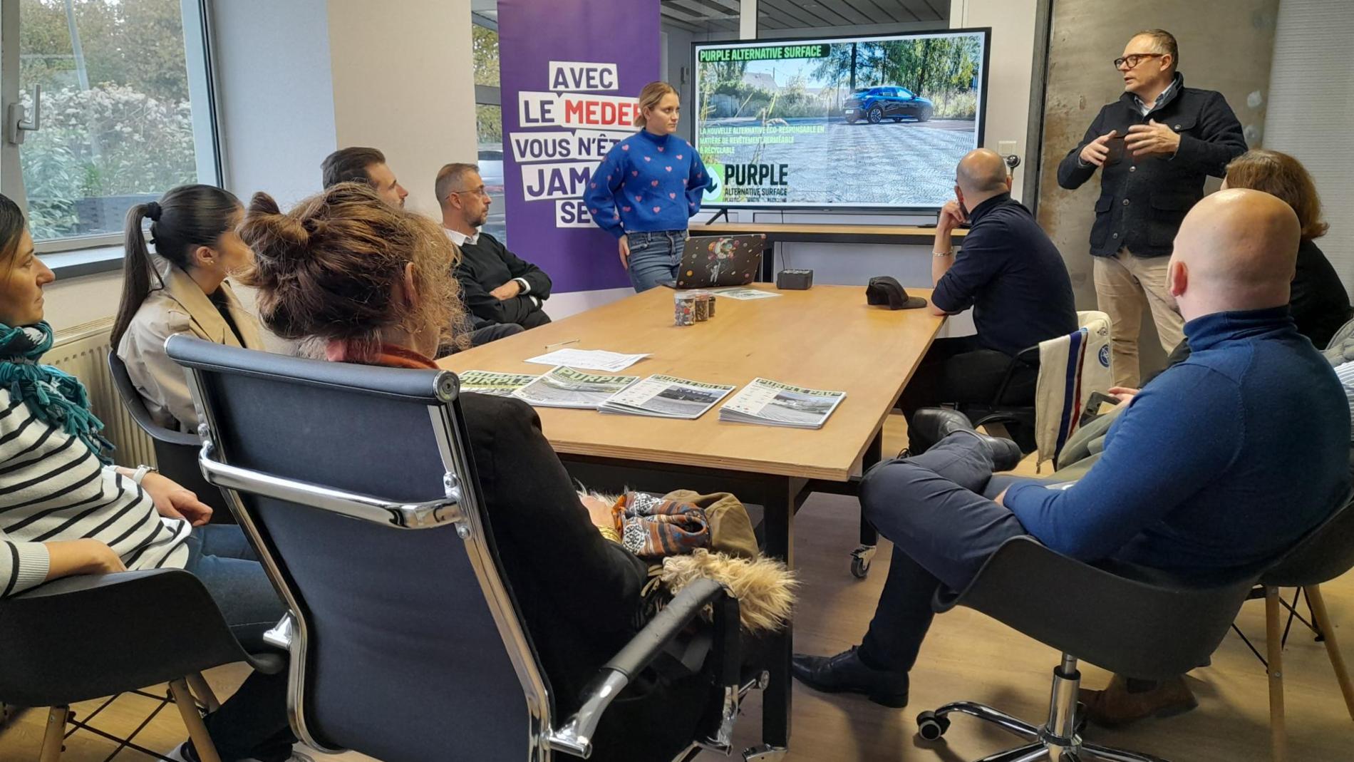 Image d'illustration de l'actualité  Hier, Prêt pour lEmploi est allé à la rencontre des entreprises du territoire !